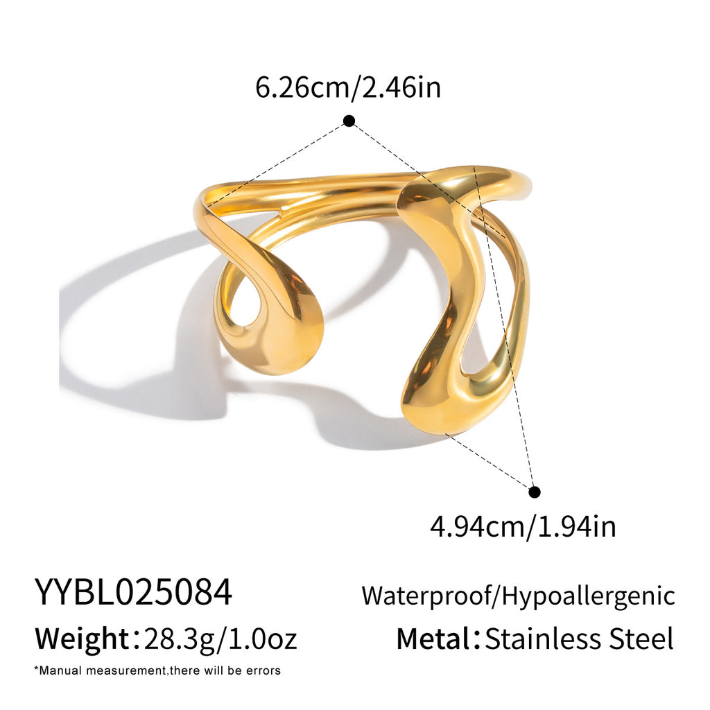 Doppelwellen-Bracelet – Bild 5 | LuxeStyle