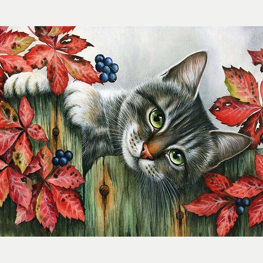 Edelsteinmalerei Katze – Bild 5 | LuxeStyle