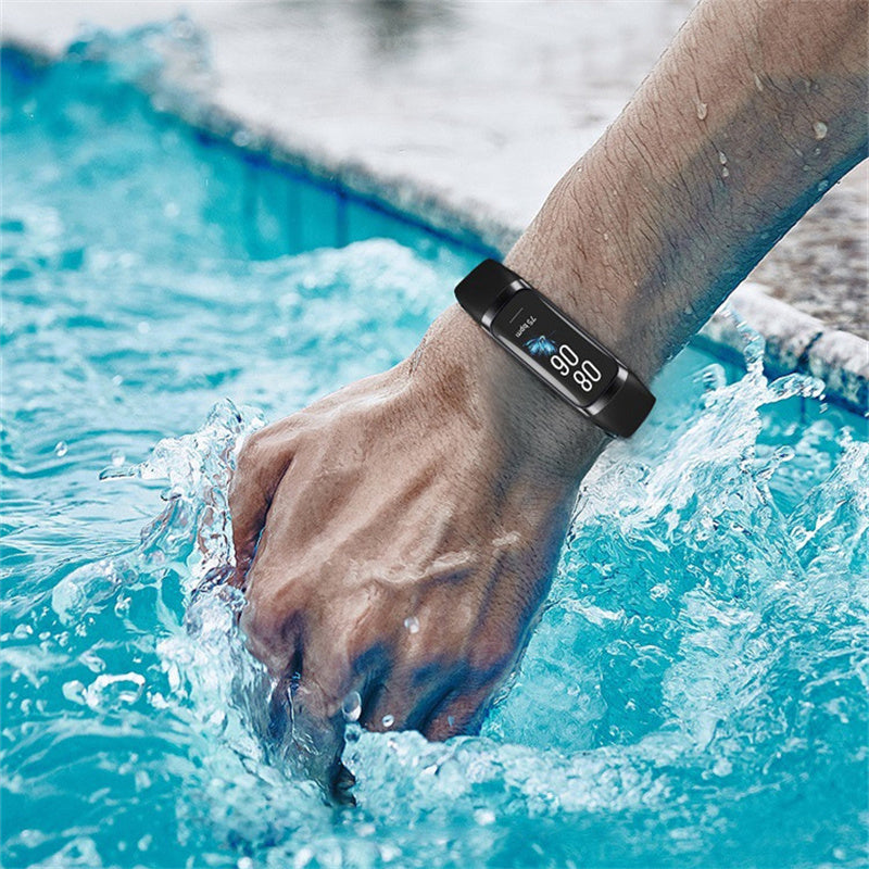 Smartes Gesundheits-Armband mit Farbdisplay – Ansicht 4
