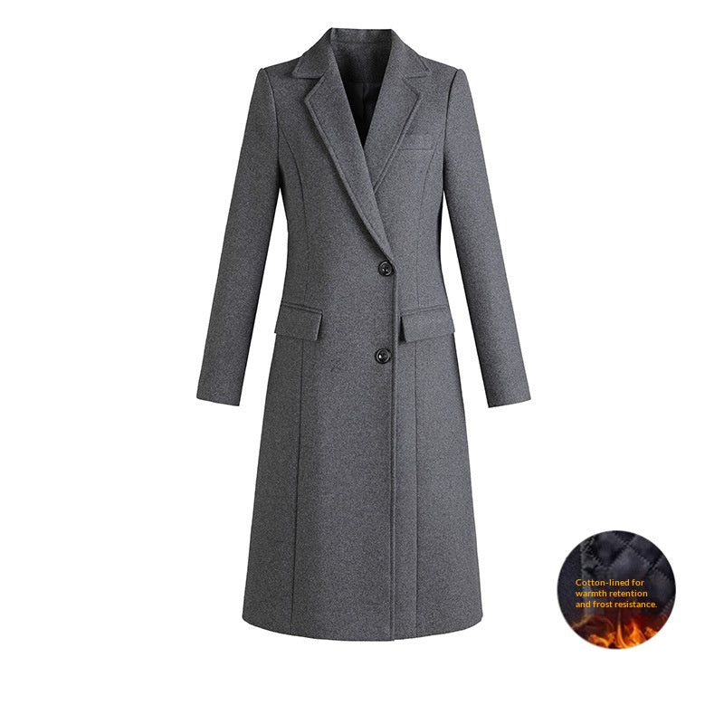 Eleganter Wollmantel für Business & Alltag