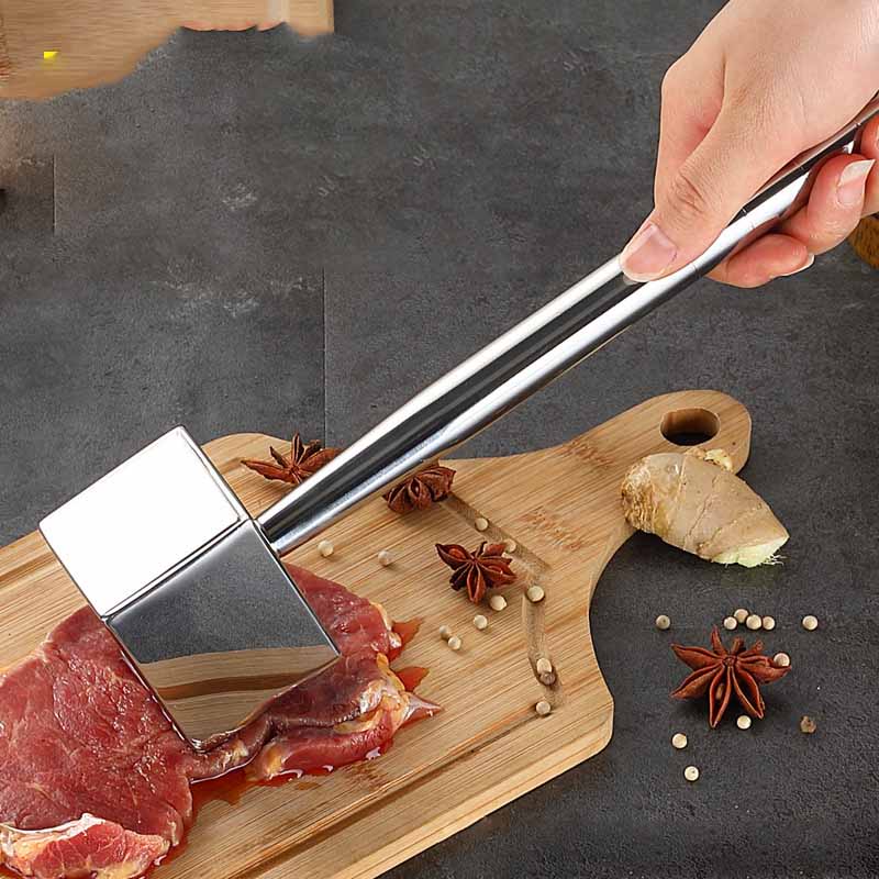 Fleischklopfer aus Edelstahl – Bild 3 | LuxeStyle