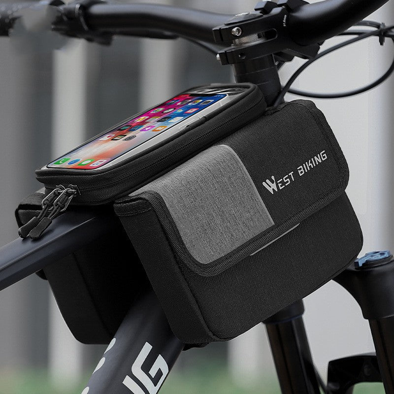 Velo-Rahmentasche fürs Smartphone