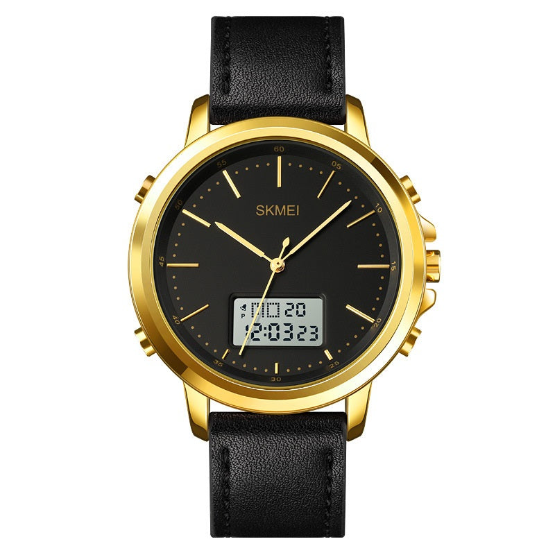 Elektronische Armbanduhr mit Dornschliesse – Bild 3 | LuxeStyle