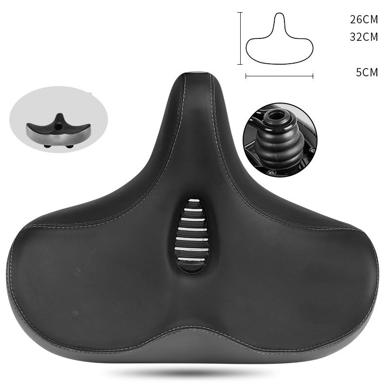 Grosses, verdicktes Velo-Sattelkissen