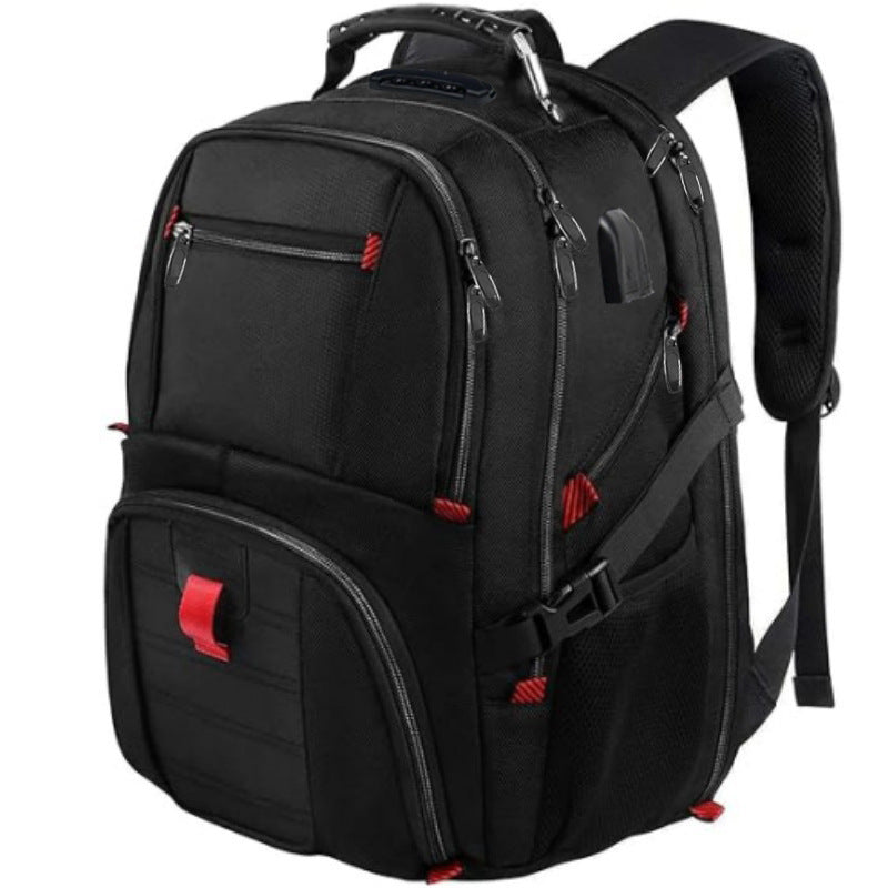 Grosses Multifunktions‑USB‑Rucksack (36‑55 L) – Bild 7 | LuxeStyle