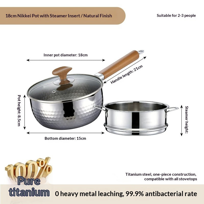Titanium-Topf 16 cm – Antihaft-Kochgeschirr – Bild 14 | LuxeStyle