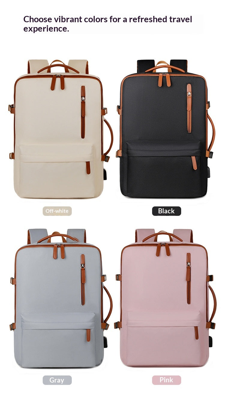 Business Laptop Tasche mit USB-Ladeanschluss – Bild 2 | LuxeStyle