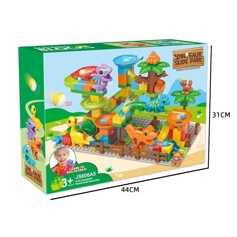 Dinosaurier-Rutschbahn Bausteine – Bild 4 | LuxeStyle