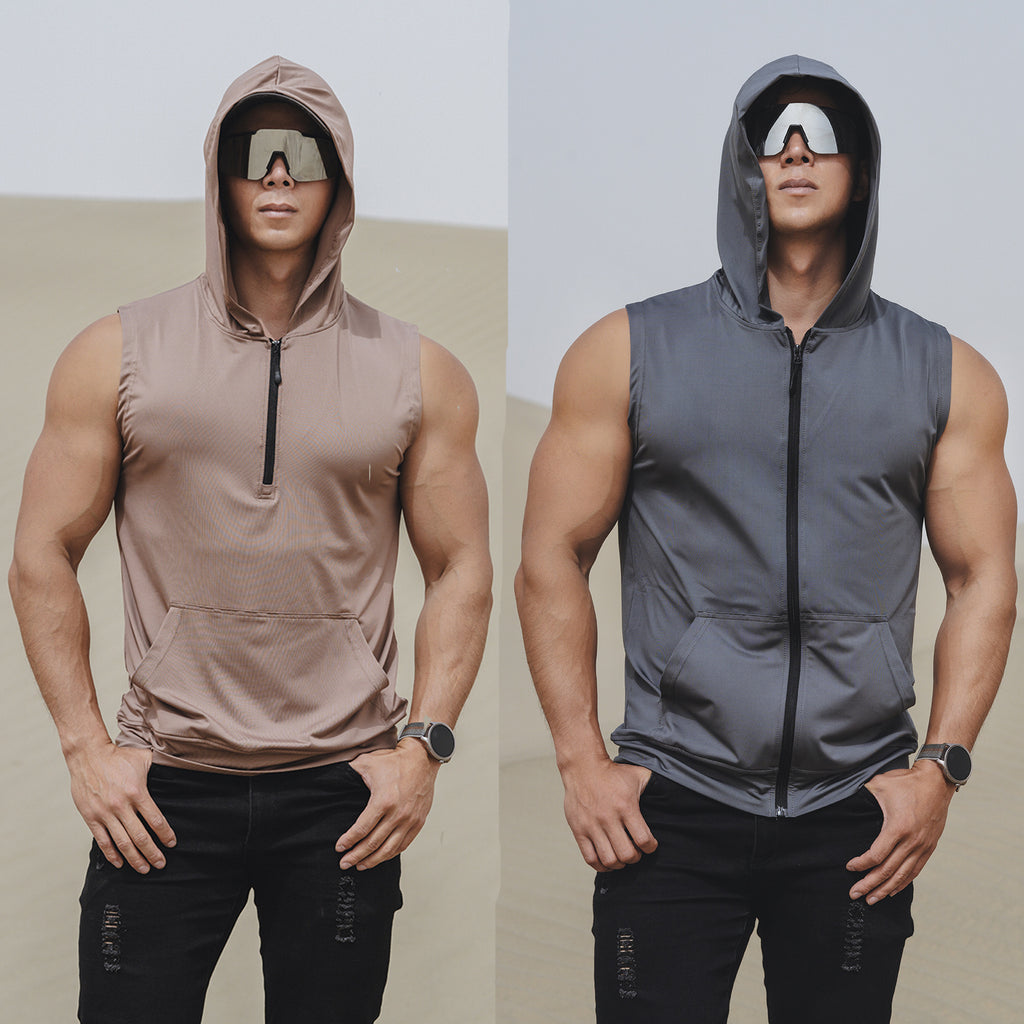 Sportlicher Herren Hoodie mit Reissverschluss