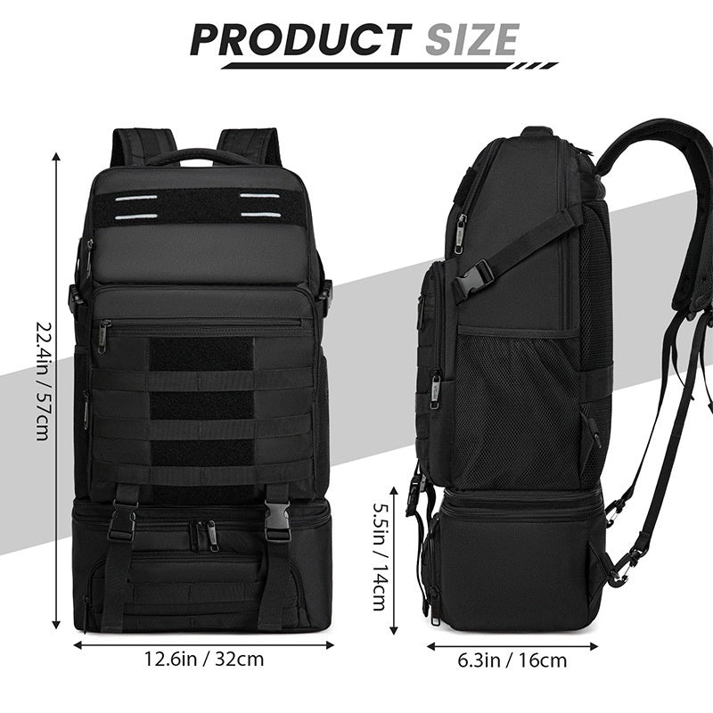 Oversized Outdoor Rucksack aus Oxford-Stoff – Bild 6 | LuxeStyle
