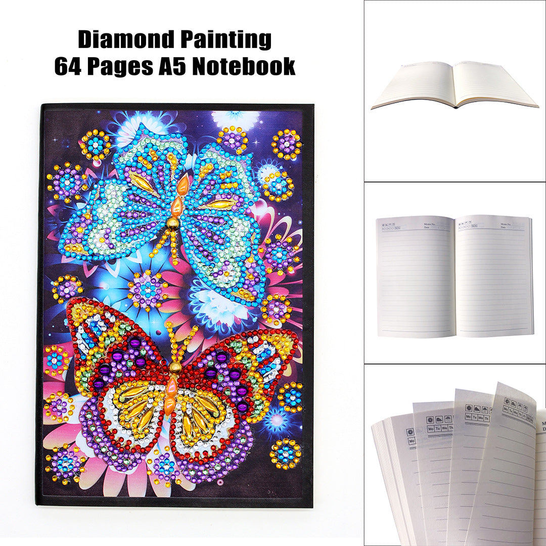 A5 Diamond-Painting-Notizbuch-Set – Bild 3 | LuxeStyle