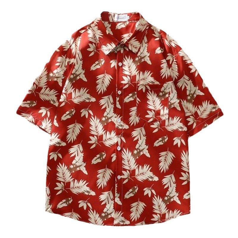 Hawaii Hemd aus Eisseide mit Blumenmuster – Bild 4 | LuxeStyle