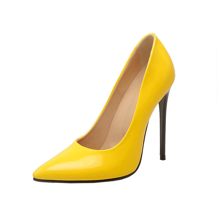 Xianyiduo Stiletto-Pumps mit spitzer Zehenpartie