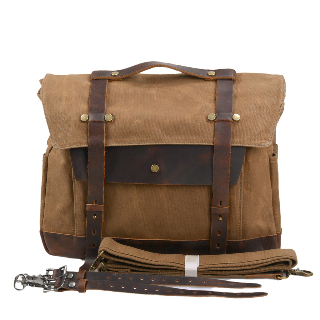 Wasserdichte Retro-Motorradtasche