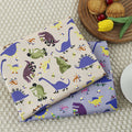 Bedruckter Baumwoll-Twill mit Cartoon-Motiven | LuxeStyle