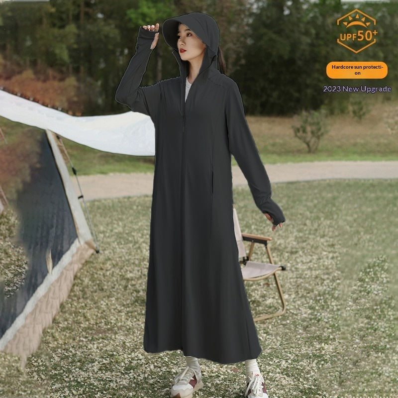 UV-Schutz Sommerkleid mit Taillenbetonung