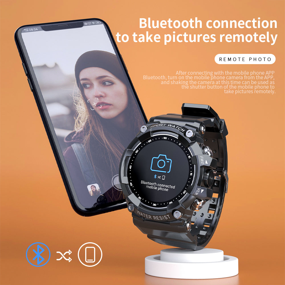 Wasserdichte Smartwatch mit Bluetooth und Sportfunktionen – Bild 3 | LuxeStyle