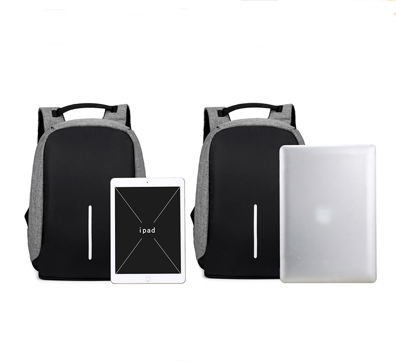 Multifunktionaler Laptop-Rucksack mit USB-Anschluss – Bild 7 | LuxeStyle