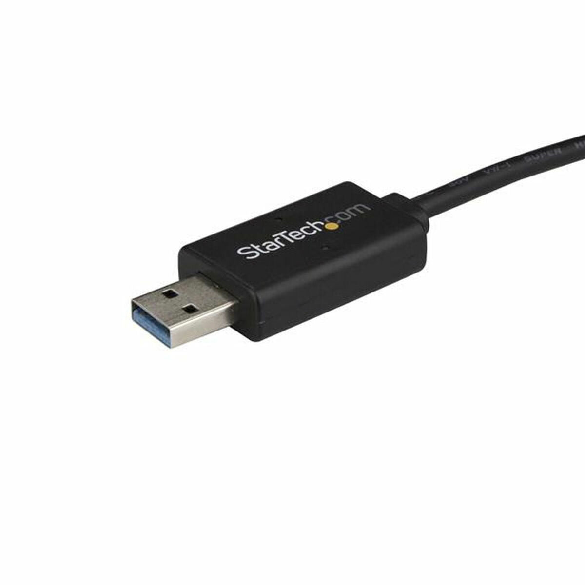 USB A zu USB-C-Kabel Startech USBC3LINK Schwarz – LuxeStyle Schweiz