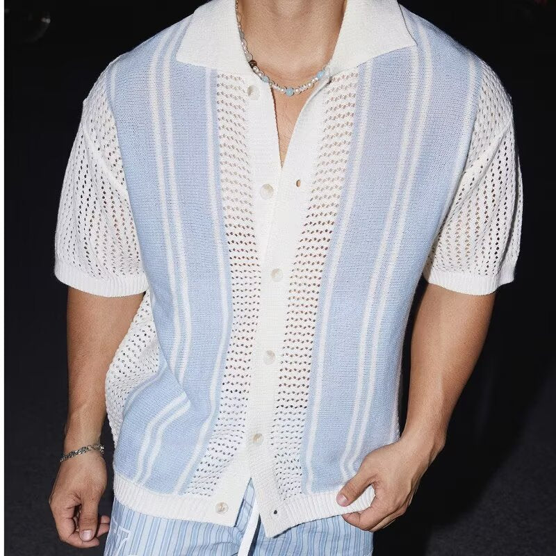 Sommer-Shirt für Herren, Slim-Fit