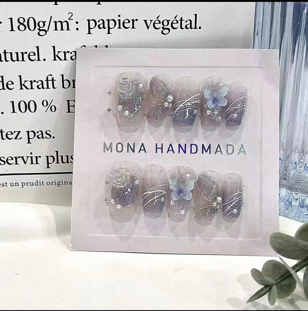 Purely Hand-wearing Bridal Fake Nails – Bild 3 | LuxeStyle