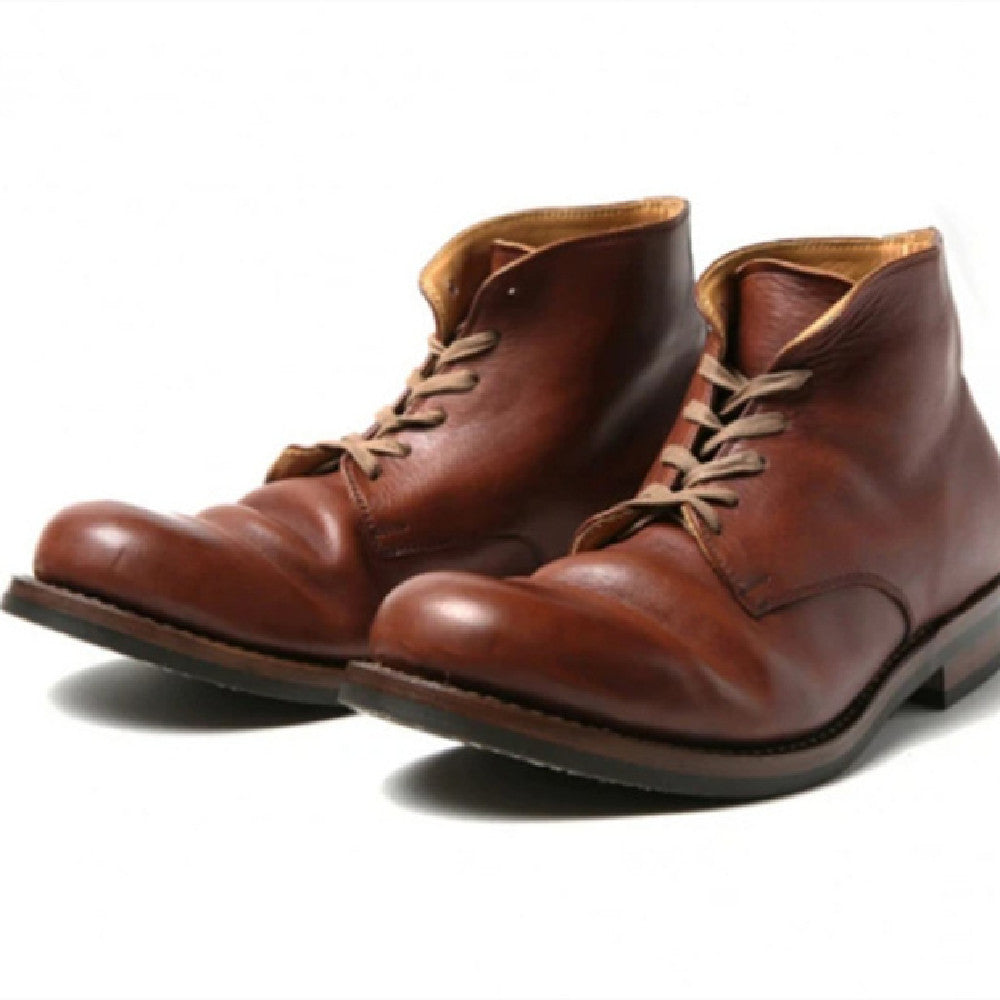Lässige Low-Cut Boots mit runder Kappe