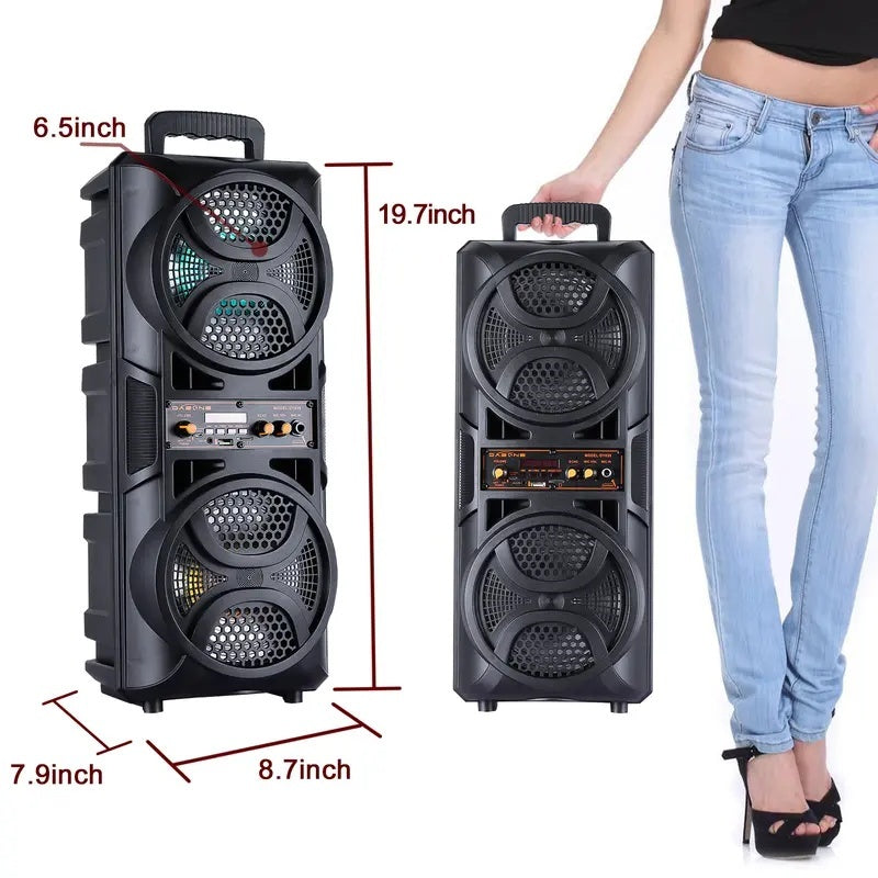 Party-Lautsprecher mit Bluetooth & Karaoke