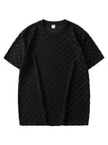 Herren Sommer Jacquard Hemd Kurzarm – Bild 1 | LuxeStyle