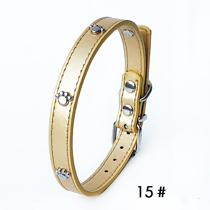 10er-Pack verstellbare PU-Hundehalsbänder mit Glöckchen – Bild 9 | LuxeStyle