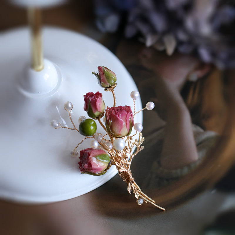 Gänseblümchen-Brosche im Retro-Stil – Bild 2 | LuxeStyle