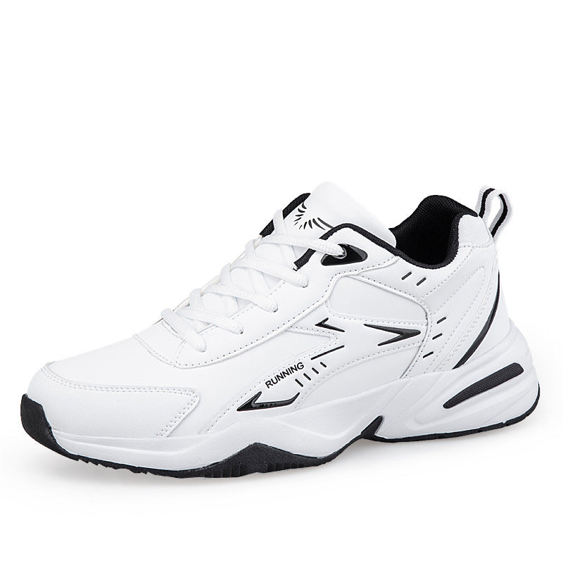 Plus-Size Ledersneaker für Herren mit dicker Sohle – Bild 7 | LuxeStyle