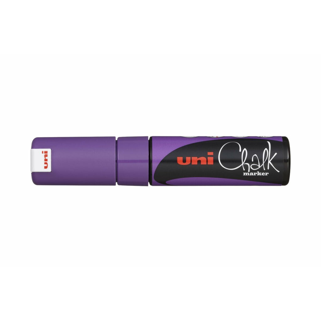 Flüssige Kreidemarker Uni-Ball PWE-8K Violett (6 Stücke) (6 Stück)