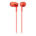 Kopfhörer mit Mikrofon Sony MDR-EX155AP Rot – LuxeStyle Schweiz
