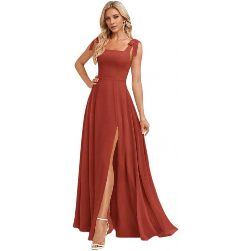Elegantes Maxikleid mit verstellbaren Trägern