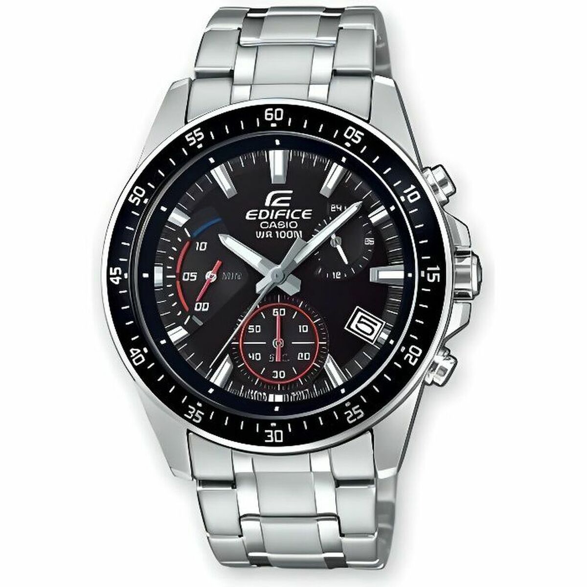Herrenuhr Casio EFV540D1AVUEF Schwarz Silberfarben