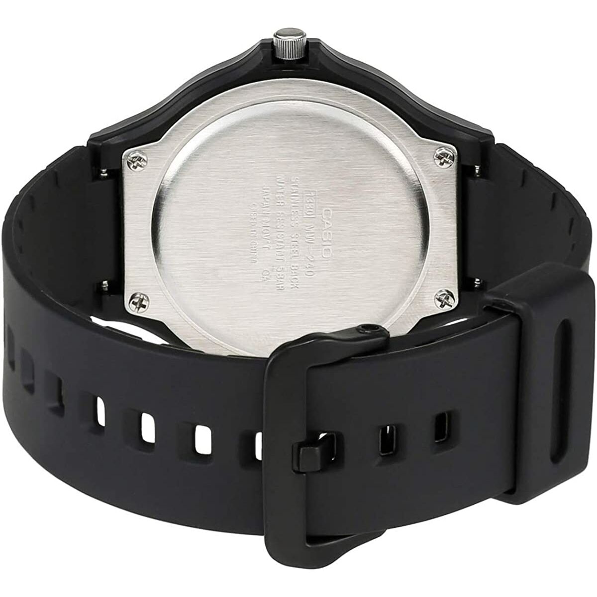 Herrenuhr Casio MW-240-1EVEF Schwarz