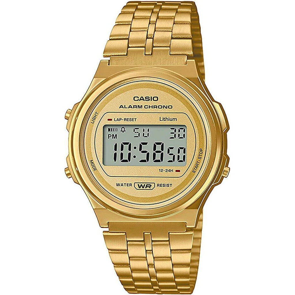 Unisex-Uhr Casio ROUND - GOLD Gold (Ø 37,5 mm)