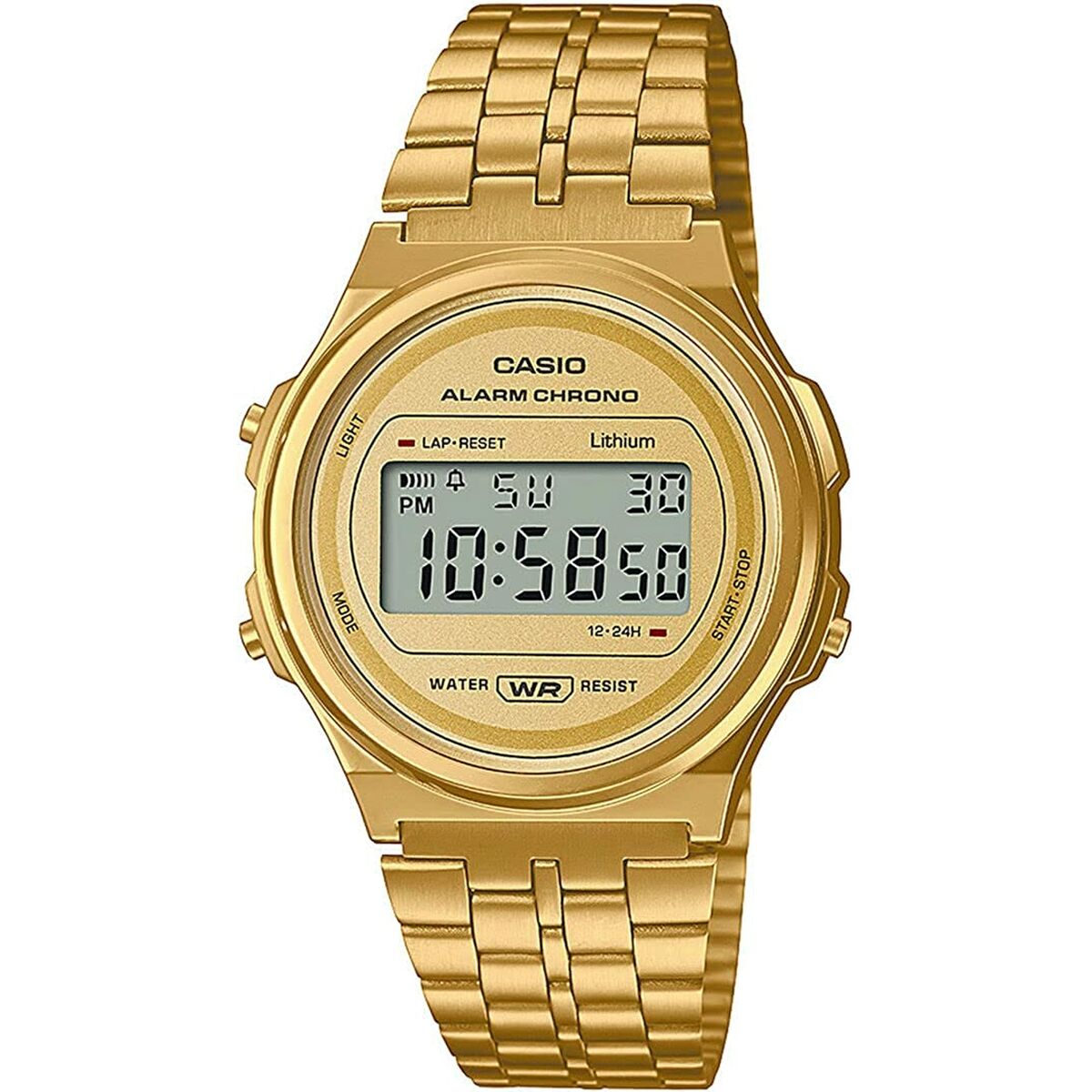 Unisex-Uhr Casio ROUND - GOLD Gold (Ø 37,5 mm)