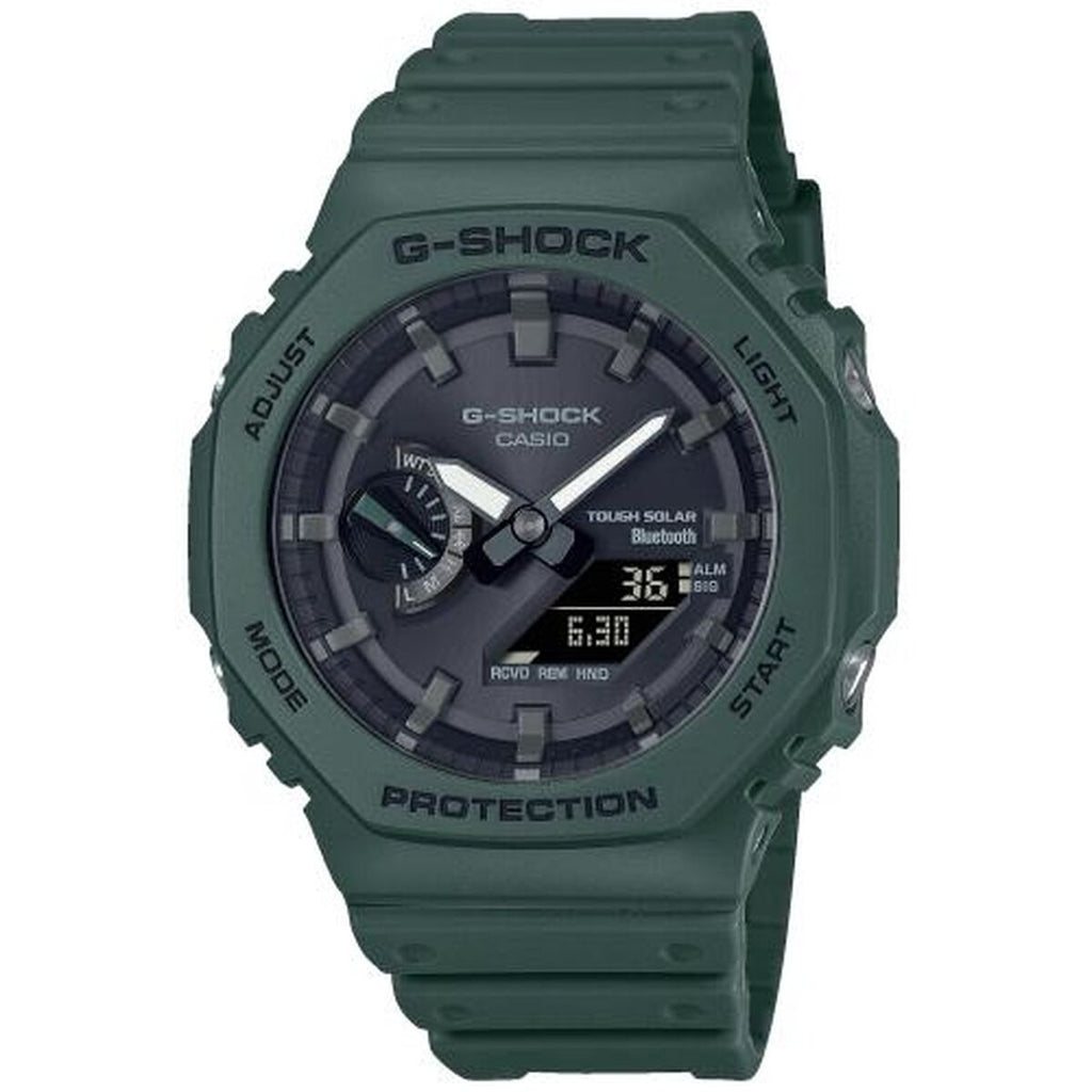 Herrenuhr Casio NEW OAK - BLUETOOTH + TOUGH SOLAR Schwarz (Ø 44,5 mm)