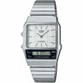 Unisex-Uhr Casio VINTAGE EDGY COLLECTION Silberfarben (Ø 40 mm) (Ø 32