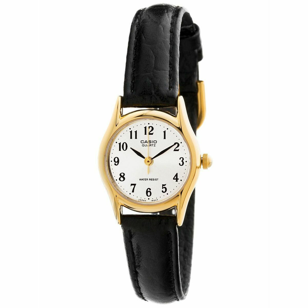 Unisex-Uhr Casio LTP-1154PQ-7BEG Weiß Schwarz (Ø 23 mm)