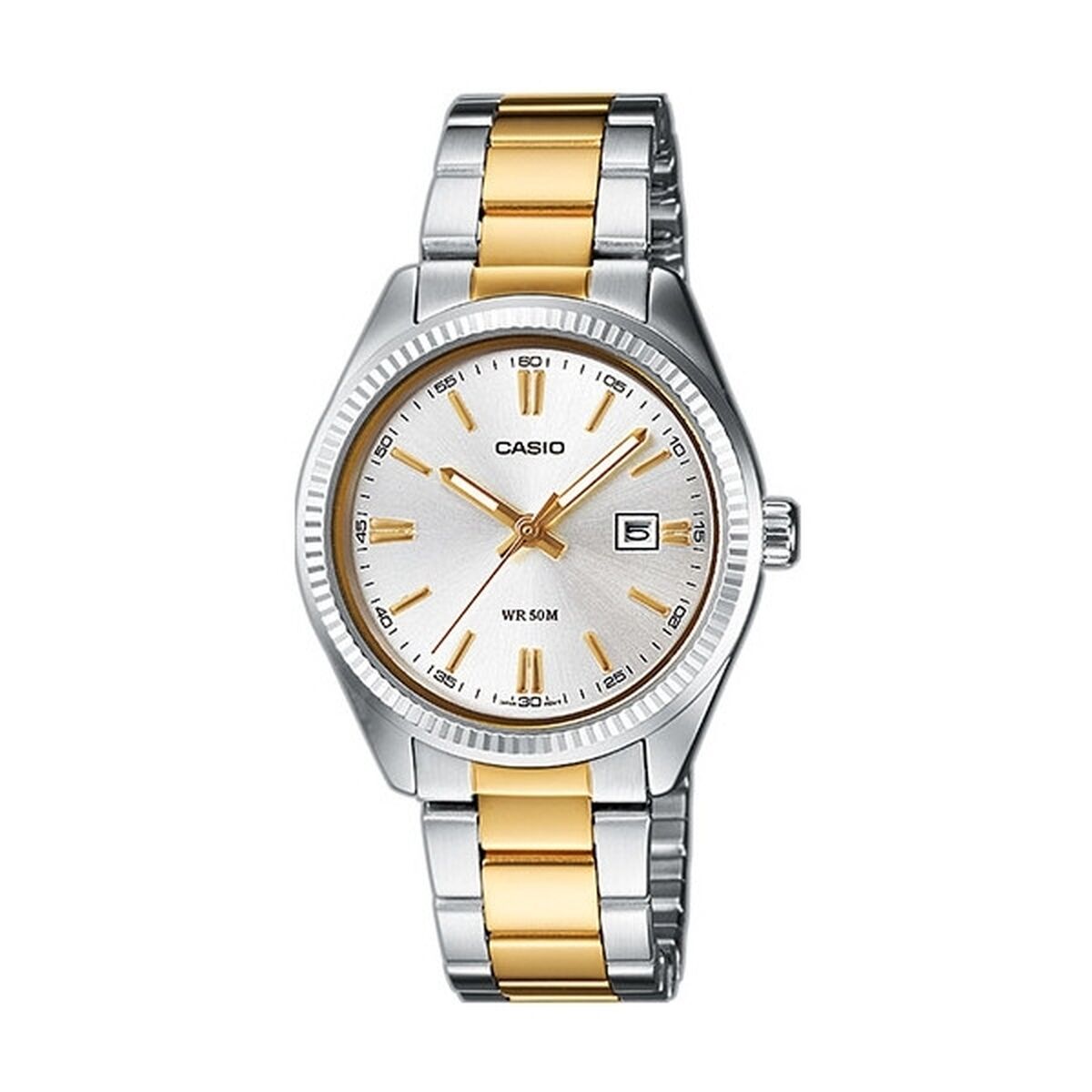 Damenuhr Casio LADY DATE - TWO TONES (Ø 30 mm)
