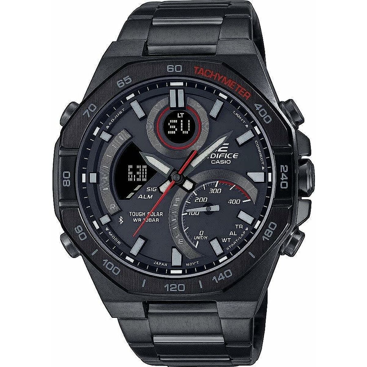 Herrenuhr Casio SPORT TOUGH SOLAR BLUETOOTH® - BLACK Schwarz (Ø 48 mm)