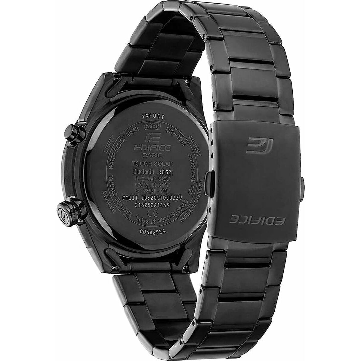 Herrenuhr Casio SPORT TOUGH SOLAR BLUETOOTH® - BLACK Schwarz (Ø 48 mm)