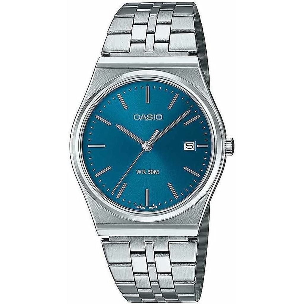 Damenuhr Casio DATE - PETROL BLUE (Ø 35 mm) (Ø 34 mm)