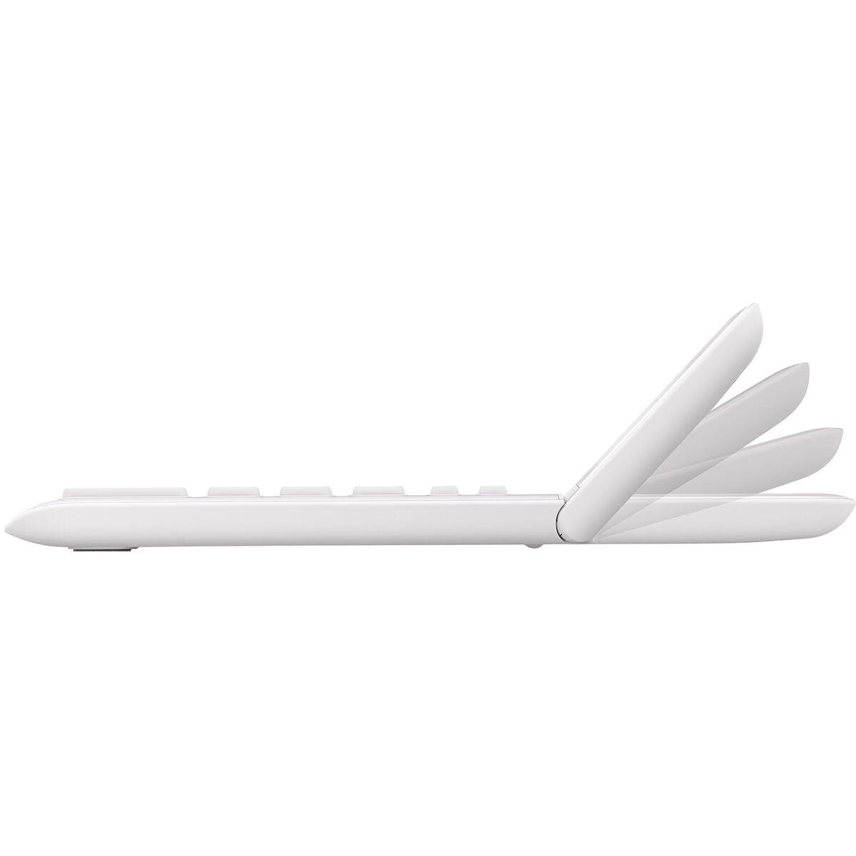 Eleganter weisser Rechner für präzise Berechnungen.