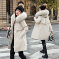 Winterparka mit Daunenfüllung – mittellang | LuxeStyle