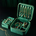 Grosser, multifunktionaler Schmuck-Organizer aus Samt – Bild 3 | LuxeStyle