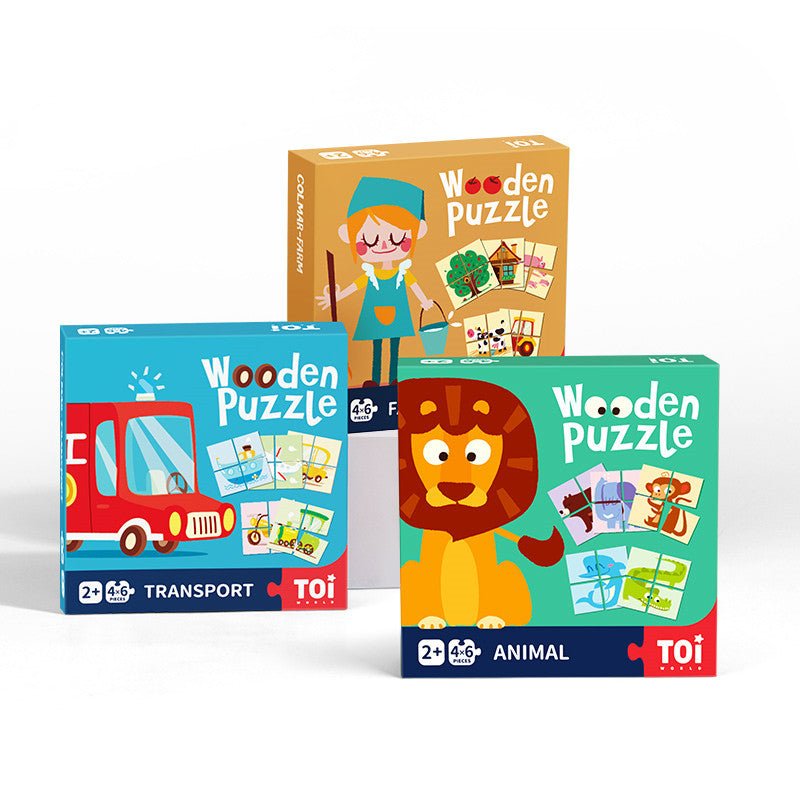 Holzpuzzle für Kinder – 24 Teile – Bild 3 | LuxeStyle