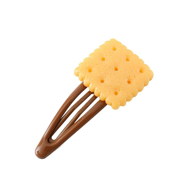 Schokoladen-Ohrring-Haarstecker